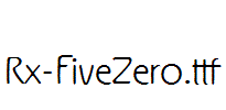 Rx-FiveZero.ttf