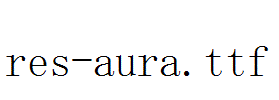 res-aura.ttf