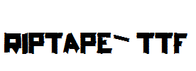 ripTAPE.ttf