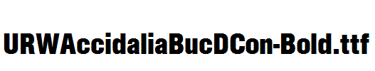 URWAccidaliaBucDCon-Bold.ttf