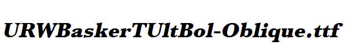 URWBaskerTUltBol-Oblique.ttf