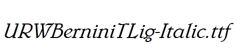 URWBerniniTLig-Italic.ttf