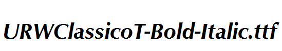 URWClassicoT-Bold-Italic.ttf