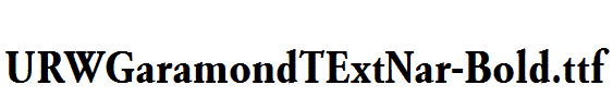 URWGaramondTExtNar-Bold.ttf