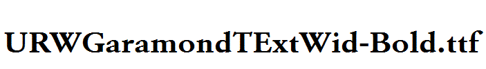 URWGaramondTExtWid-Bold.ttf