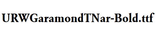 URWGaramondTNar-Bold.ttf