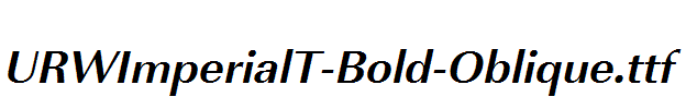 URWImperialT-Bold-Oblique.ttf