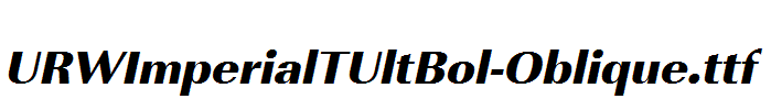 URWImperialTUltBol-Oblique.ttf