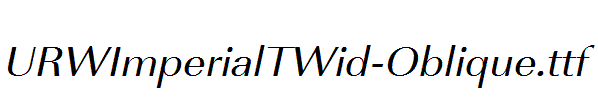 URWImperialTWid-Oblique.ttf