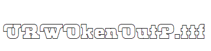 URWOkenOutP.ttf