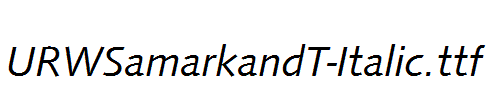 URWSamarkandT-Italic.ttf