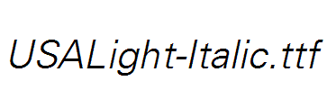 USALight-Italic.ttf