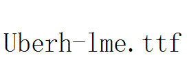 Uberh-lme.ttf