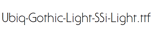 Ubiq-Gothic-Light-SSi-Light.ttf