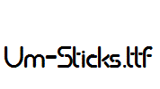 Um-Sticks.ttf