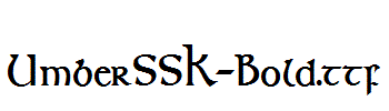 UmberSSK-Bold.ttf