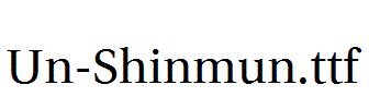 Un-Shinmun.ttf