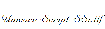 Unicorn-Script-SSi.ttf