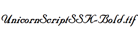 UnicornScriptSSK-Bold.ttf