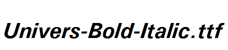 Univers-Bold-Italic.ttf