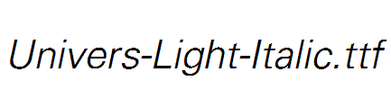 Univers-Light-Italic.ttf