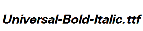 Universal-Bold-Italic.ttf