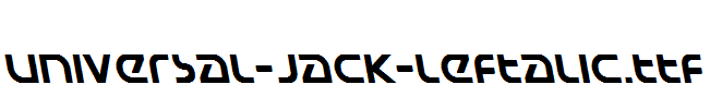 Universal-Jack-Leftalic.ttf