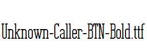 Unknown-Caller-BTN-Bold.ttf