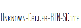 Unknown-Caller-BTN-SC.ttf