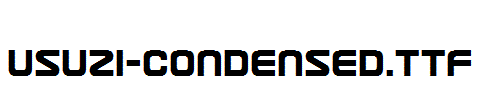 Usuzi-Condensed.ttf