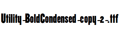 Utility-BoldCondensed-copy-2-.ttf