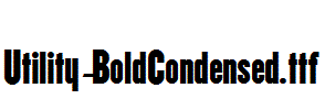Utility-BoldCondensed.ttf