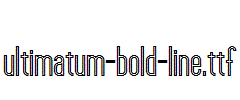 ultimatum-bold-line.ttf