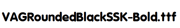 VAGRoundedBlackSSK-Bold.ttf