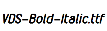 VDS-Bold-Italic.ttf