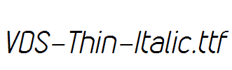 VDS-Thin-Italic.ttf