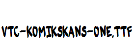 VTC-KomikSkans-One.ttf