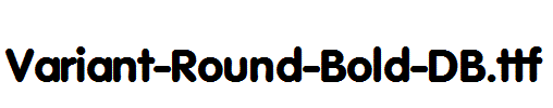 Variant-Round-Bold-DB.ttf