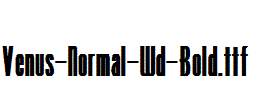 Venus-Normal-Wd-Bold.ttf