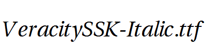 VeracitySSK-Italic.ttf