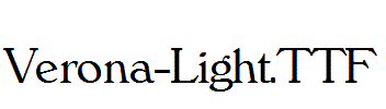 Verona-Light.ttf