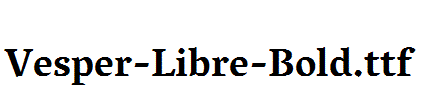 Vesper-Libre-Bold.ttf