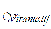 Vivante.ttf