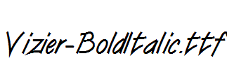 Vizier-BoldItalic.ttf