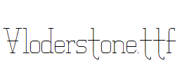 Vloderstone.ttf