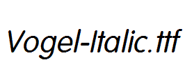 Vogel-Italic.ttf