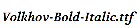 Volkhov-Bold-Italic.ttf