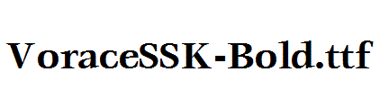VoraceSSK-Bold.ttf