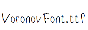 VoronovFont.ttf