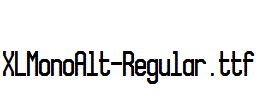 XLMonoAlt-Regular.ttf